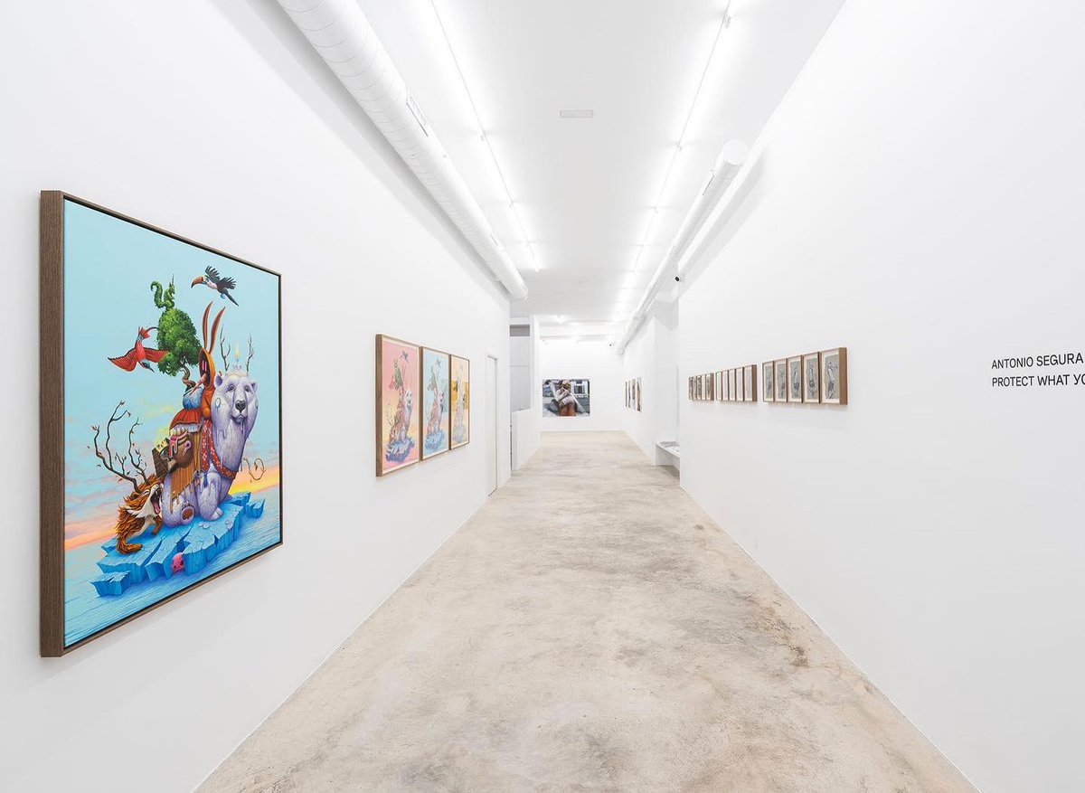 “Protect what you love” my solo exhibition at @tuesday_to_friday (Valencia) it’s on view until April 21 in Valencia. This new body of artworks is inspired in the monumental sculpture that we prepared for Las Fallas festival in Valencia titled "Protect What you Love".