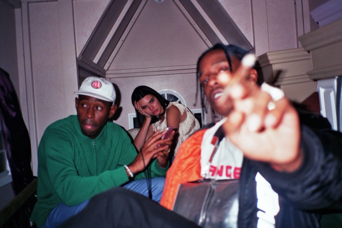 Tyler, The Creator, Kendall Jenner and A$AP Rocky.