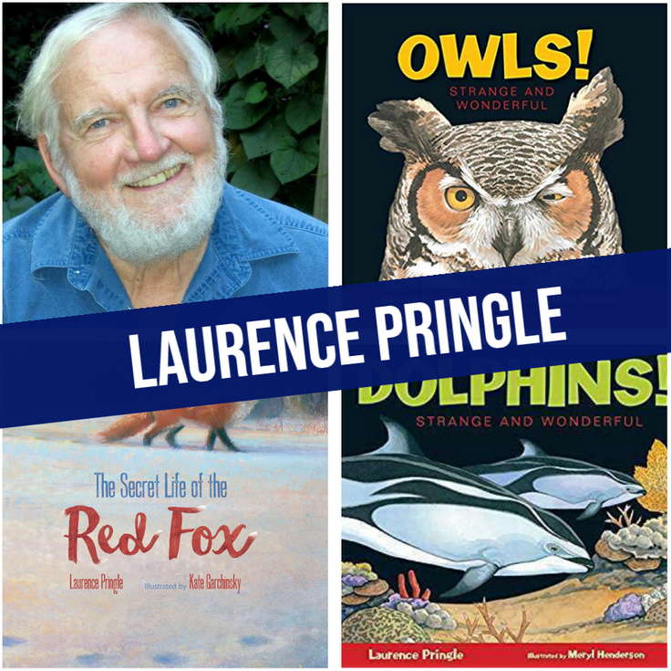 scybookfest's tweet photo. Please join us in welcoming Laurence Pringle back to the festival! His non-fiction books about animals are perfect for the young nature enthusiast in your life! Circle May 21st on your calendar now! You do not want to miss this years festival. https://t.co/z74UvLoqFq https://t.co/QyvutUAOiC