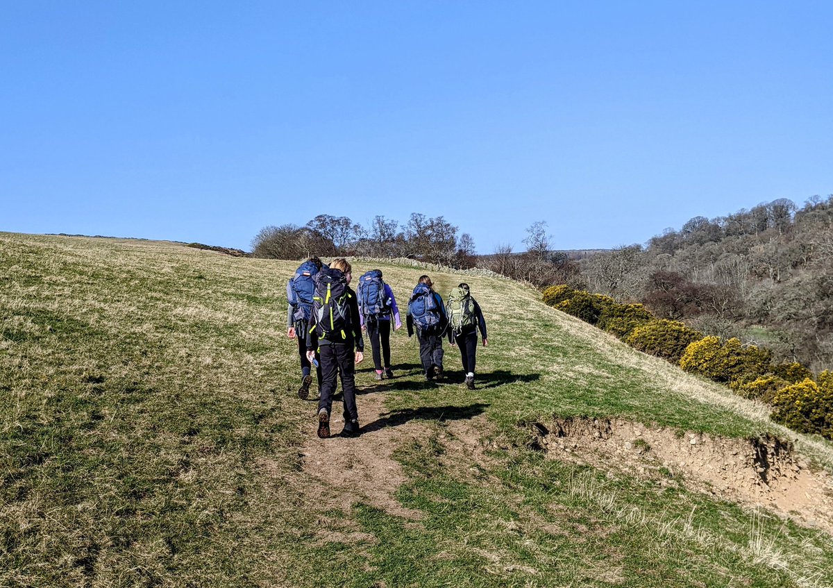 Another fantastic day for our DofE Bronze Practice walk. Our focus was route planning, navigation and outdoor cooking. 👍☺️ A lovely team of students, colleagues and Parent helpers.  Looking forward to our Silver Practice this weekend. #BronzeDofE #DofE #GoOutdoors
