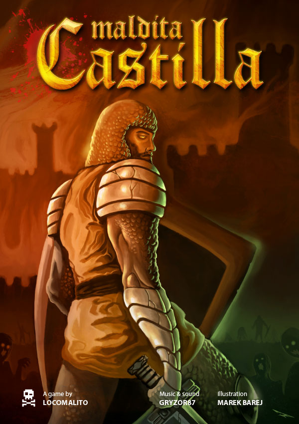 RTube84's tweet photo. 🕹Maldita Castilla es un videojuego independiente español gratuito lanzado el 12 de diciembre de 2012 de un estilo similar al videojuego clásico Ghosts'n Goblins. #arcade #PS4share #locomalito https://t.co/yznqyAFQyY