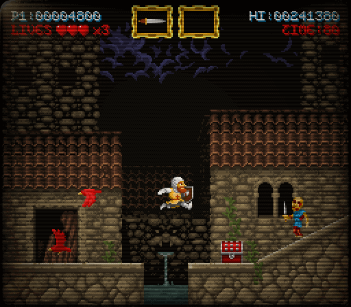 RTube84's tweet photo. 🕹Maldita Castilla es un videojuego independiente español gratuito lanzado el 12 de diciembre de 2012 de un estilo similar al videojuego clásico Ghosts'n Goblins. #arcade #PS4share #locomalito https://t.co/yznqyAFQyY