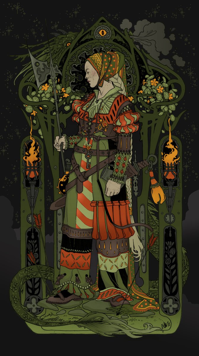MaskHelen's tweet photo. Hello #VisibleWomen , I'm Helen Mask I am an Art nouveau artist from Portland Oregon, with a passion for mythology, plants and decorative details. https://t.co/4UNvhYoaDL