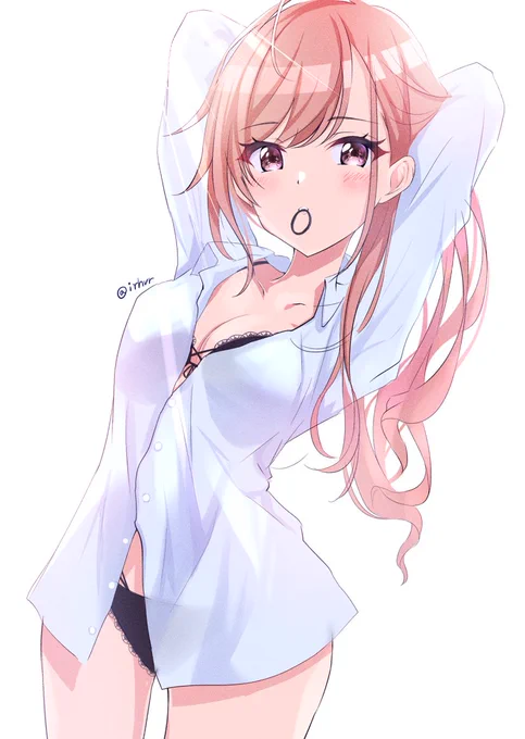 彼シャツ夏葉 