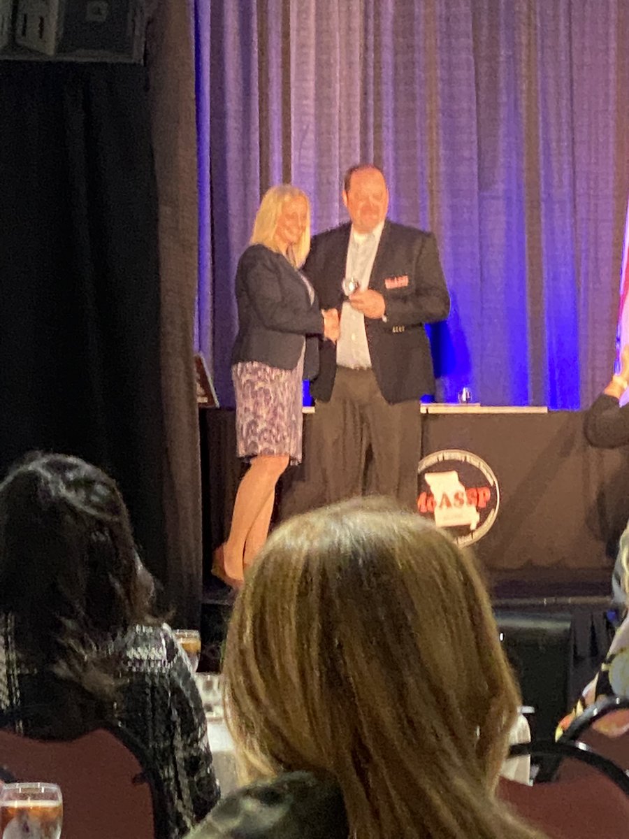 Congrats to my friends, <a href="/HeatherHelsel/">Heather Helsel</a>, the Northeast <a href="/MOASSP/">MoASSP</a> Consummate Professional and thank you to Scott Daly for you service on the board.  #NEPride