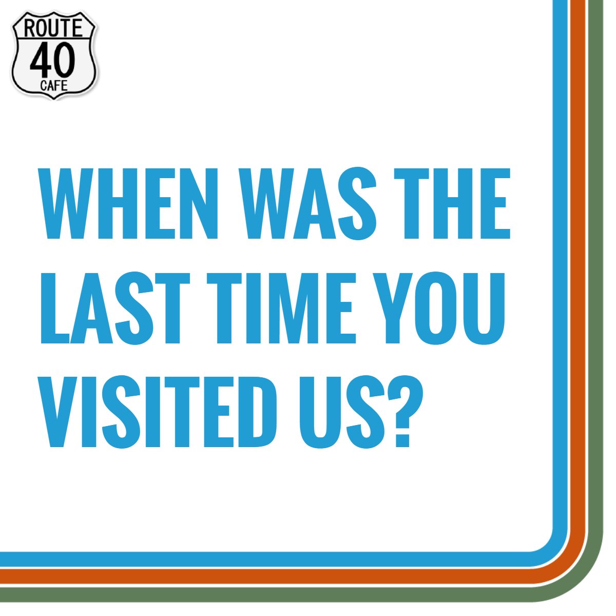 Can't remember? Then it must be time to drop on by! See you soon, Denver!
