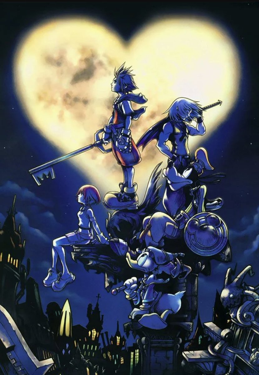 HowLongToBeat's tweet photo. Happy 20th anniversary, Kingdom Hearts!

It takes on average 28.5 hours to beat Kingdom Hearts (62.5 hours for completionists). https://t.co/DudH8EVY5P https://t.co/KI8sW9f8fU