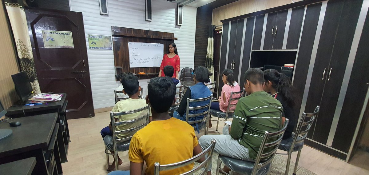ScopeChange's tweet photo. Happy to share that we have started physical computer classes along with English classes completely free of cost at our Tilak Nagar Learning centre from today.

We will soon start art and craft classes.

Thanks to all the supporters!

#learning #share #scopeforchange https://t.co/f3Ob7QaF3j