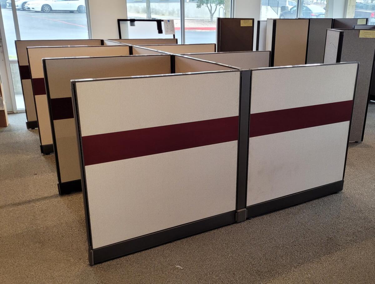 TOPSTEXAS's tweet image. #HermanMiller #Aeron chairs back in stock!  $695 size B Fully Loaded; 36x72 Bow front Cherryman Desk and Chairs set $2121; 6-pack workstations 53"H $1735 delivered/installed, 6-pack "dogbone" $1380 delivered and installed (Austin City Limits) Visit TOPS Today! 512-472-1340