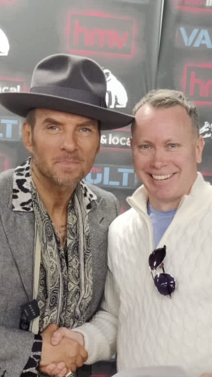 spilling1971's tweet photo. @mattgoss thank you for your kindness today at HMV Volt! Such a fab album; surely this will@be #1 👌 https://t.co/5EsJlBz5lm