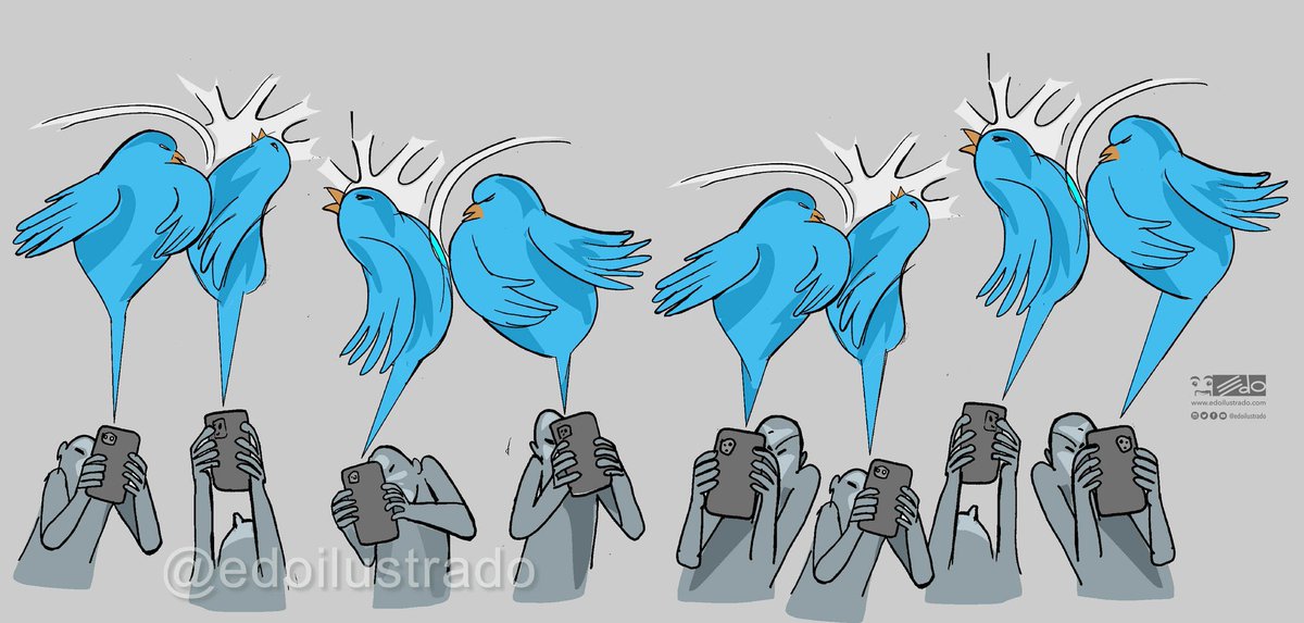 Cachetadas digitales. El día a día en Twitter.