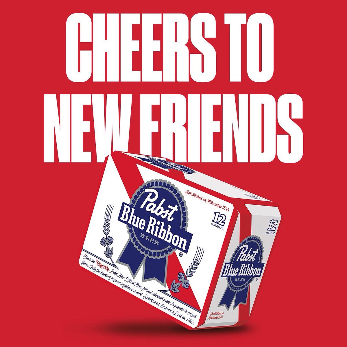 Cracking open a few extra cold ones today — DNA’s officially the new AOR for @PabstBlueRibbon