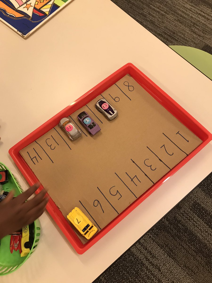 Number match parking lot!