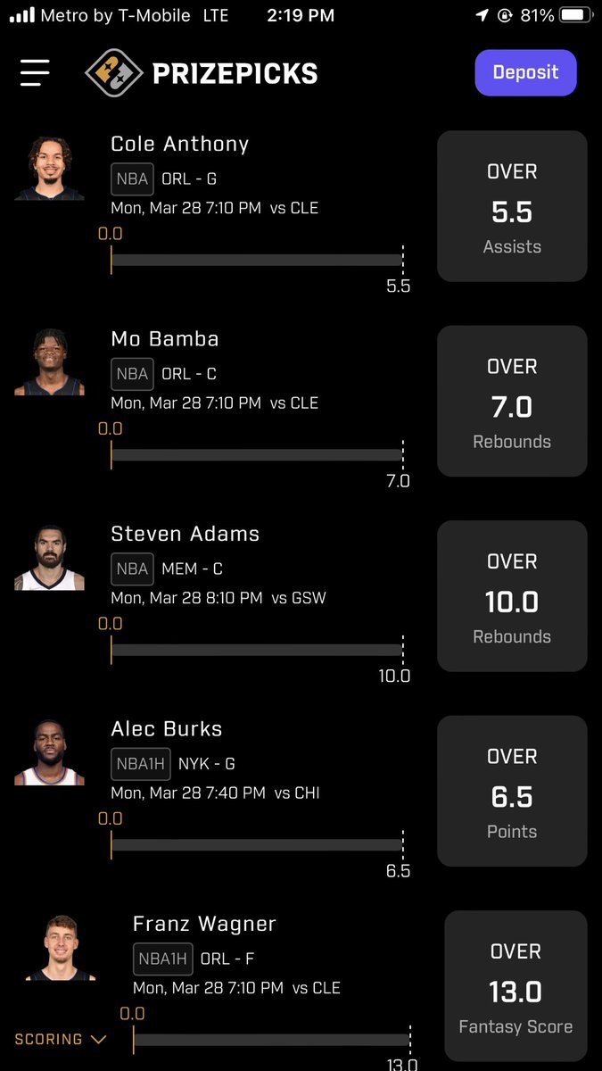 StAugBets's tweet image. First NBA Pick of the day!!!
Tail at your own risk 🟢🟢🟢
Check out my entries on @PrizePicks! #OnlyAtPrizePicks app.prizepicks.com/entry-share/82…