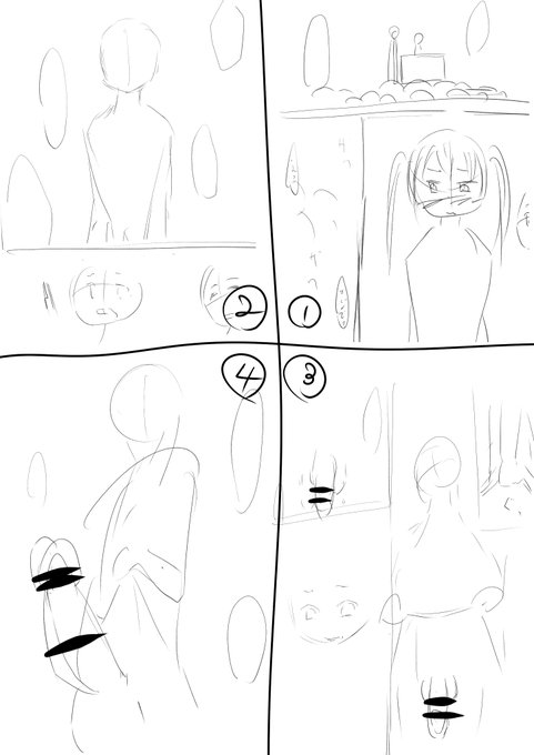 ねえどうしよう。
描いた覚えが無いフタナリ4ページ漫画のネーム出てきたんだけど、どんな内容だったか全然覚えてない。 