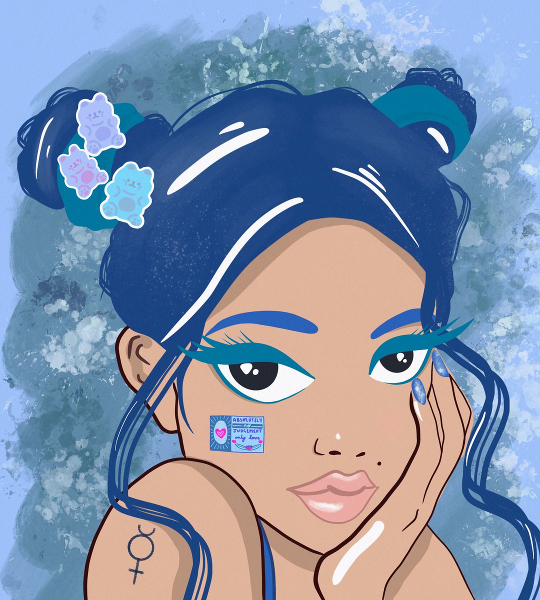 “MERCURY” 🌎 available now on <a href="/opensea/">OpenSea</a> 

The third girl from my collection of “Astro Dolls” <a href="/astro__dolls/">AstrodollsNFT</a> 

0.02 $ETH 

opensea.io/assets/0x495f9…

Read about her in comments 👇🏻

#NFTCommmunity #NFTdrop #opensea #ETH