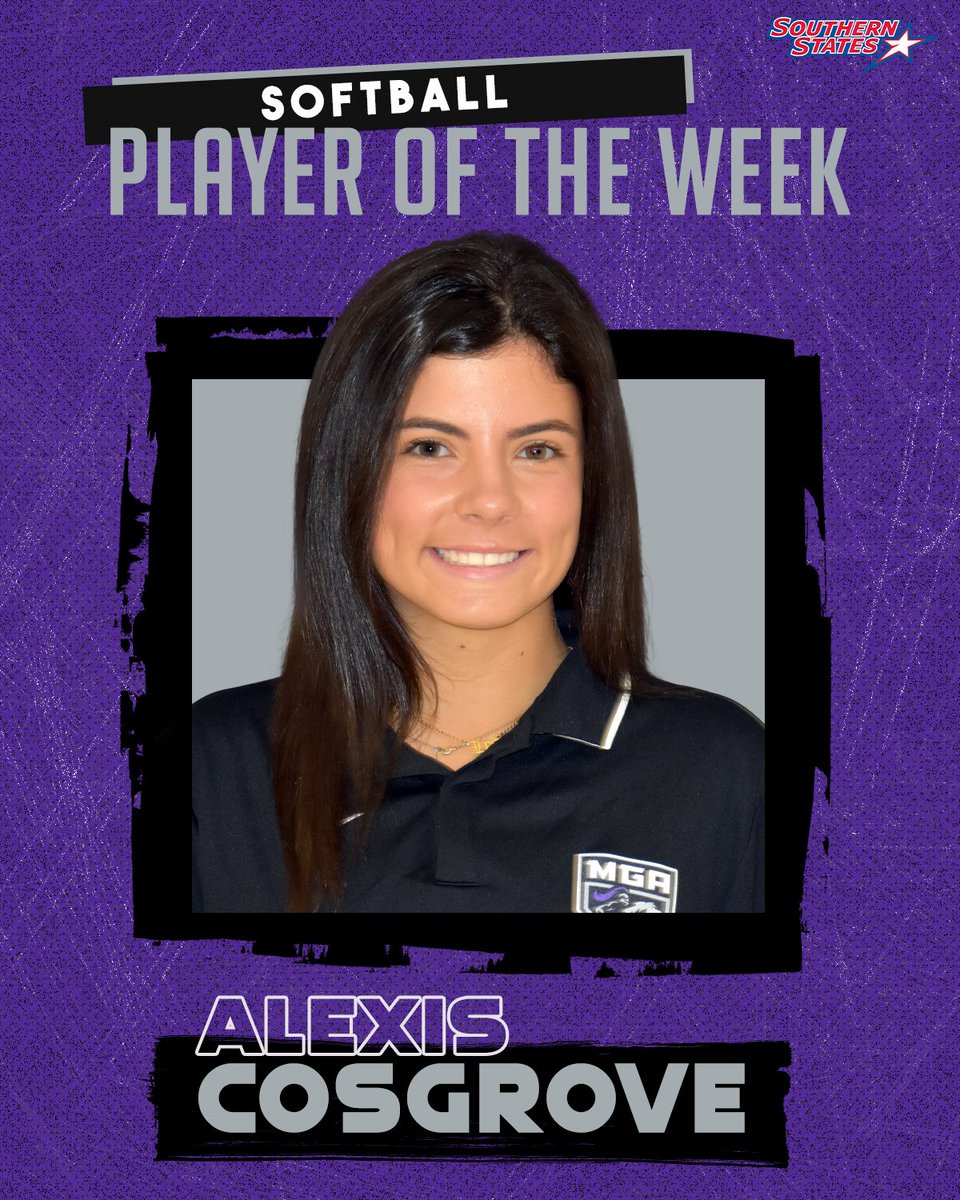 SSACsports's tweet photo. Congrats to the SSAC Softball Players of the Week for the week of March 21-27.

Player: Alexis Cosgrove (@MGAKnights)
Pitcher: Megan Dudenhefer (@CareyAthletics)

🗒 https://t.co/36jflMy8gz https://t.co/FOfAkzA9Q0