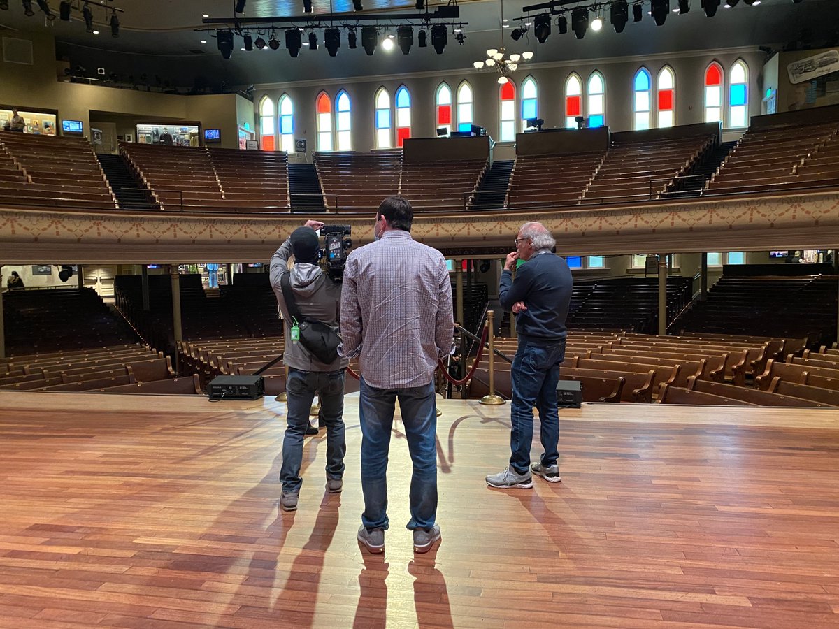 ZMediaVentures's tweet image. Don't mind us! Just soaking up the absolute beauty that is the Ryman Auditorium. We are so pleased to work with @CircleAllAccess  in creating season two of Landmarks: The Stages of Country Music, which will air this coming Fall on Circle TV. 

Great things coming! Stay tuned.