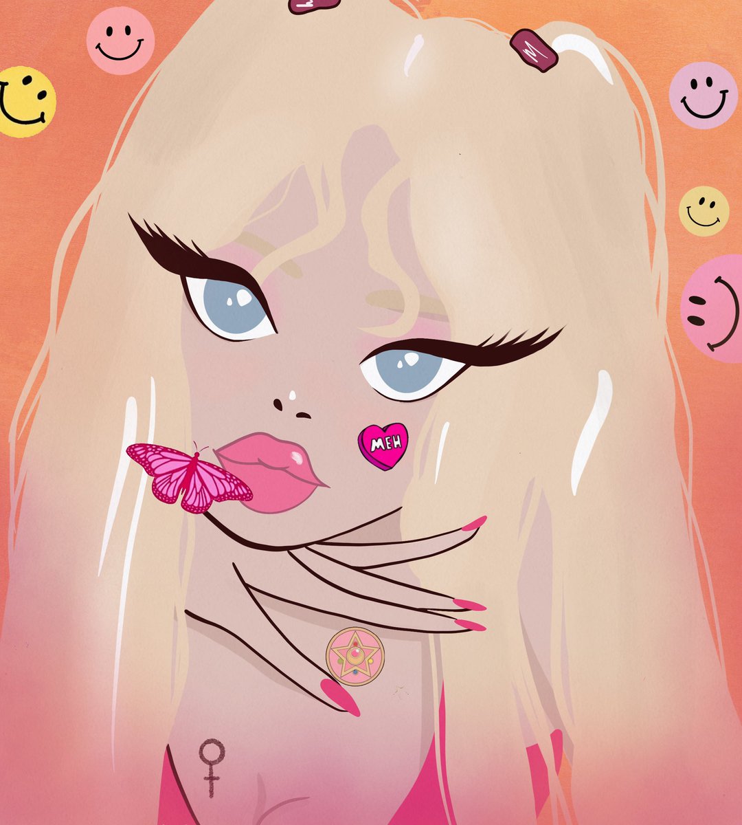 “VENUS” ❤️‍🔥 available now on <a href="/opensea/">OpenSea</a> 

The fifth girl from my collection of “Astro Dolls” <a href="/astro__dolls/">AstrodollsNFT</a> 

0.03 $ETH 

opensea.io/assets/0x495f9…

Read about her in comments 👇🏻

#NFTCommmunity #NFTdrop #opensea #ETH