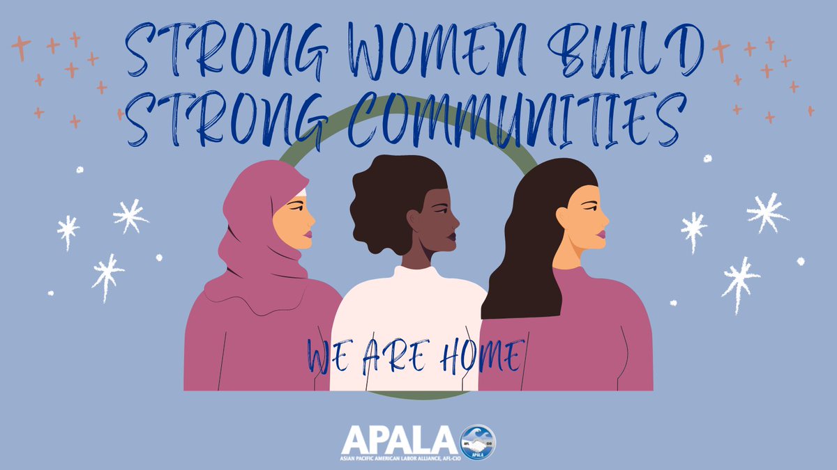 Strong women build strong communities and thanks to all of our powerful #immigrant women, our nation has flourished. For generations, immigrant women have fought for their families, jobs, communities, selves, and for a #PathwayToCitizenship. 

#WomensHistoryMonth
#WeAreHome
