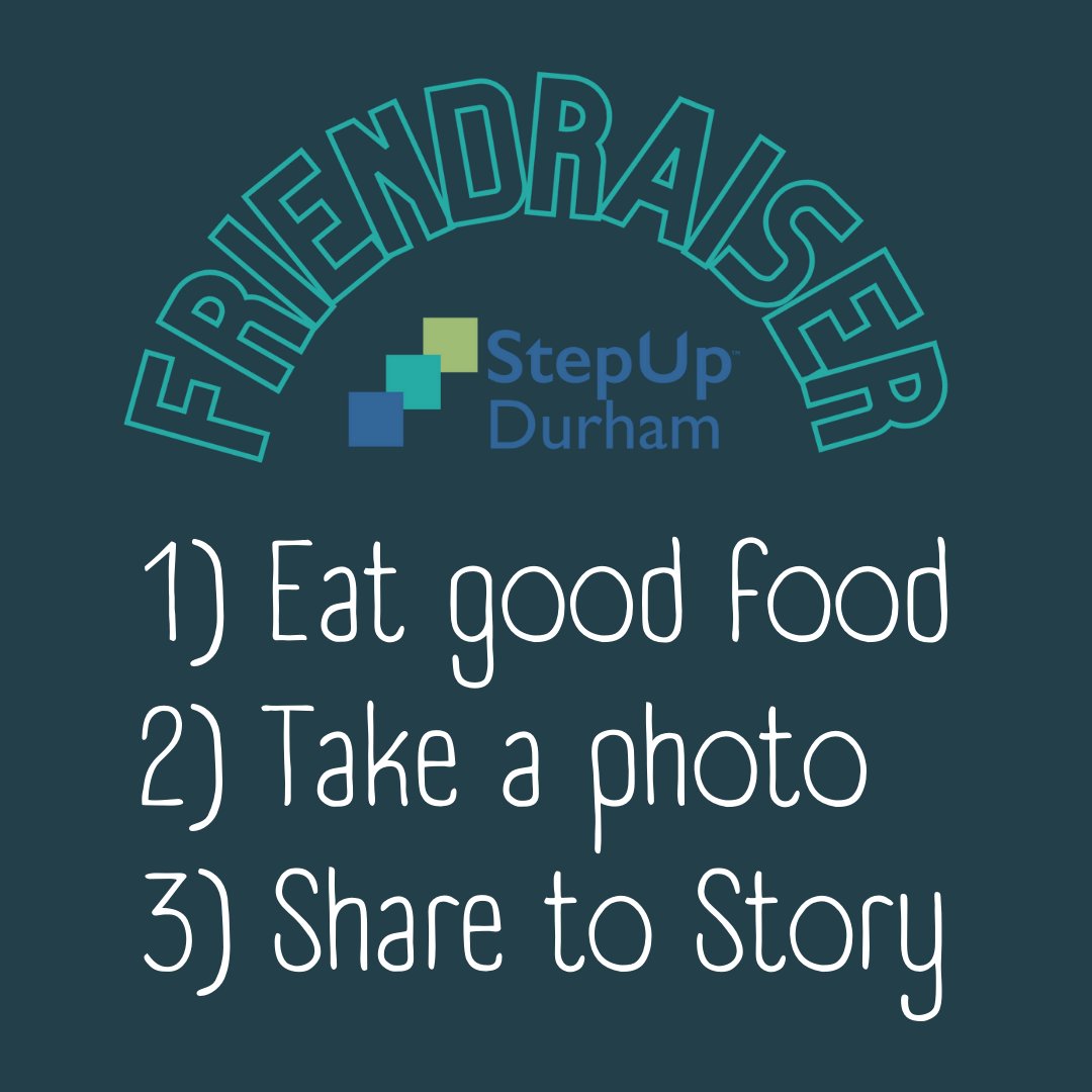 StepUpDurham's tweet photo. 1). Eat good food.
🍩TUESDAY, MARCH 29TH:  9th Street Bakery - 136 E Chapel Hill St. 
🥗WEDNESDAY, MARCH 30TH:  Happy + Hale - (703B Ninth Street)
🍯THURSDAY, MARCH 31ST:  Honeysuckle - (1920 Chapel Hill Rd) 
2). Take a photo
3). Share to your Story
https://t.co/GeWoF7wFKN https://t.co/c0NV0KpVRx