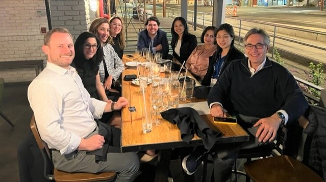 UMassRadiology's tweet photo. UMassChanRAD Department Dinner at AUR, hosted by Dr. Max Rosen #teachinghospital #radiology #medicalschool #AUR2022 @Max_P_Rosen https://t.co/DenMyDD6IC