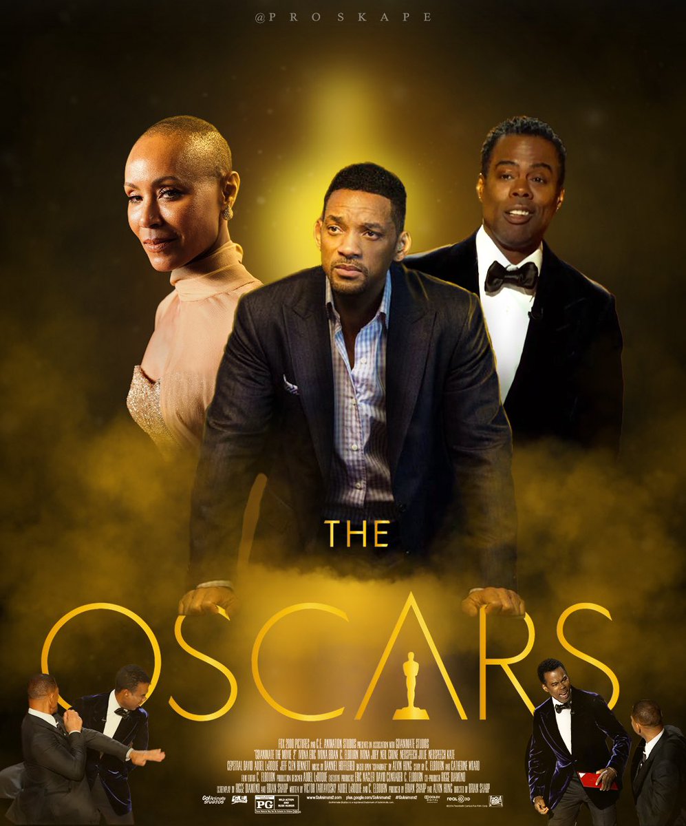 lfc_richie's tweet photo. Seeing what happened at the Oscars with Will Smith and Chris Rock I just could not stop myself from making a poster... #ChrisRock #Oscars #willsmithchrisrock https://t.co/fx3GDa4kJJ