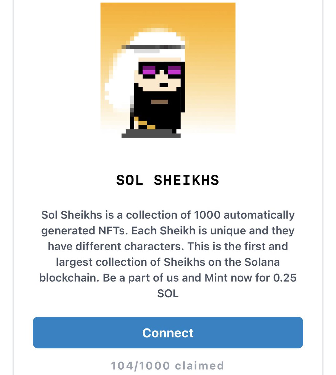 SolSheikhs | MINT IS LIVE❌ tweet media