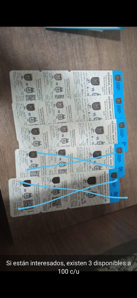 ventaentradaecu's tweet photo. En #Guayaquil venta de 3 #entradas https://t.co/8C49Oq5SIC