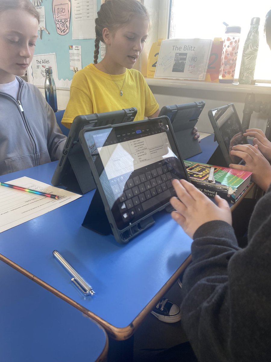 A fabulous visit to Primary 7 <a href="/BankheadGCC/">Bankhead PS</a> this morning to see how they have developed their reading skills as part of <a href="/WP_IOC/">The West Partnership Improving Our…</a> Learners spoke confidently about the strategies they use, and demonstrated understanding of text in their group discussions and online reading logs.