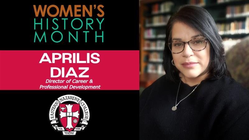 EasternNazarene's tweet photo. To celebrate Women's History Month, we are highlighting "Ladies in Leadership". We'd like to recognize Trina Bryant, Executive Director of the Center for Student Enrichment and Aprilis Diaz, Director of Career and Professional Development. https://t.co/au0fqICKgU