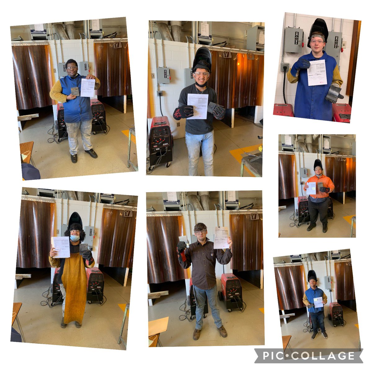 Carmen Bellefant (@carmenbellefant) on Twitter photo These <a href="/IROQUOIS_HS/">IROQUOIS HIGH SCHOOL</a> Raiders became American Welding Society certified welders today! Shout out to <a href="/GeorgeNicholsJr/">George I Nichols Jr.</a>, @ikorcc and Ms. Hope Harp for helping to make this possible! <a href="/IROQUOIS_HS/">IROQUOIS HIGH SCHOOL</a> <a href="/AcademiesofLou/">AcademiesofLou</a> <a href="/JCPSHighEA_AofL/">Kim Morales</a> <a href="/JCPSAsstSuptHS/">Dr. Joseph Ellison, III</a> These <a href="/IROQUOIS_HS/">IROQUOIS HIGH SCHOOL</a> Raiders became American Welding Society certified welders today! Shout out to <a href="/GeorgeNicholsJr/">George I Nichols Jr.</a>, @ikorcc and Ms. Hope Harp for helping to make this possible! <a href="/IROQUOIS_HS/">IROQUOIS HIGH SCHOOL</a> <a href="/AcademiesofLou/">AcademiesofLou</a> <a href="/JCPSHighEA_AofL/">Kim Morales</a> <a href="/JCPSAsstSuptHS/">Dr. Joseph Ellison, III</a>
