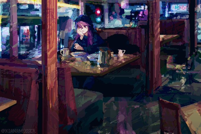 「レストラン 座る」のTwitter画像/イラスト(新着)｜5ページ目