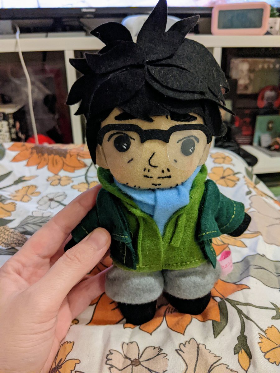 ourghostsremain's tweet photo. Finally got around to making a lil Nanba ♥️ Might make the whole party??? #rgg #yakuza https://t.co/RYV8xL4NEk