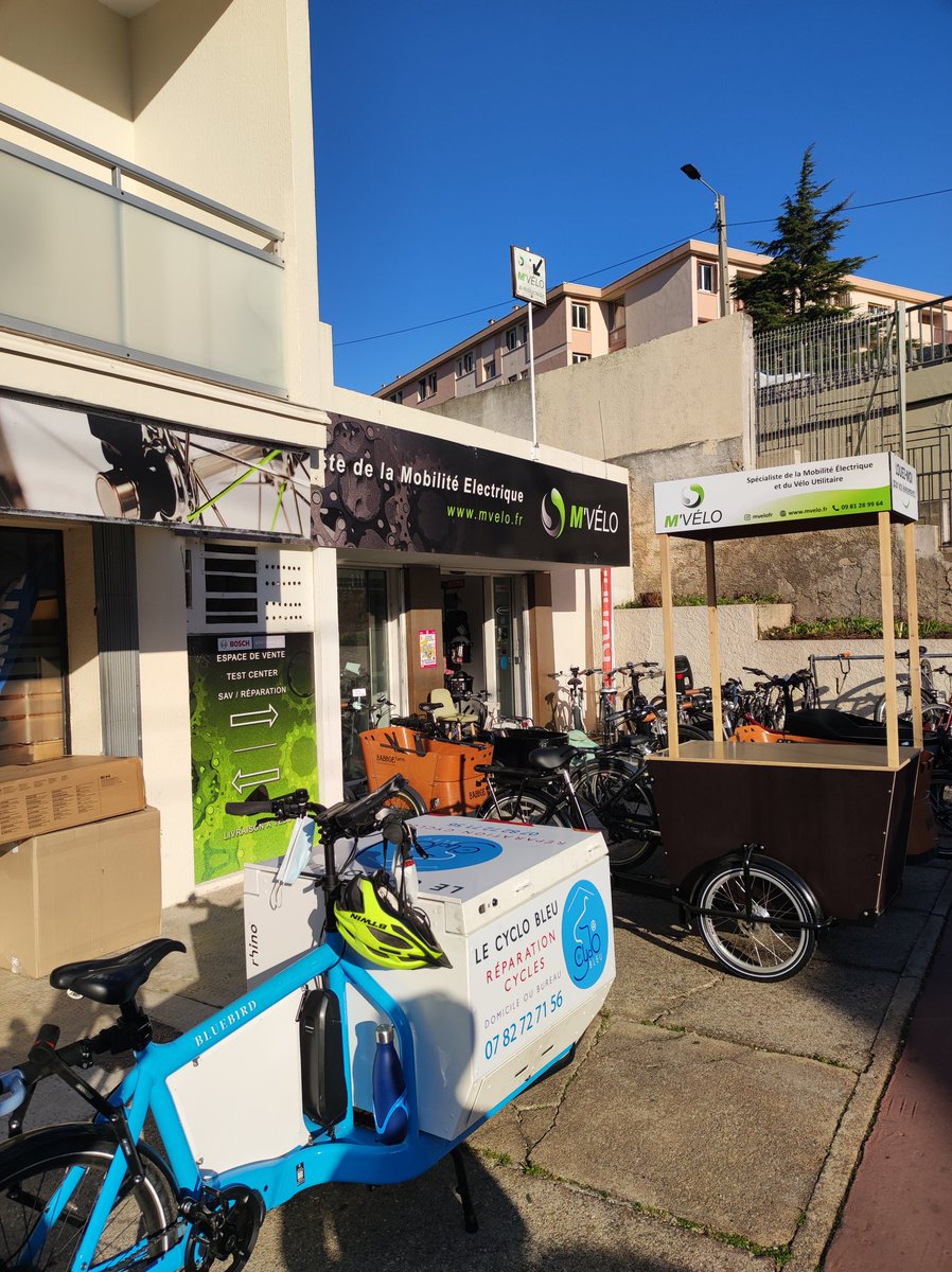 Demain matin 9h30 sur @bleuherault pour parler vélos cargo ,Artisanat et ZFE.@lesboitesavelo  <a href="/CMA_HERAULT/">CMA34</a>