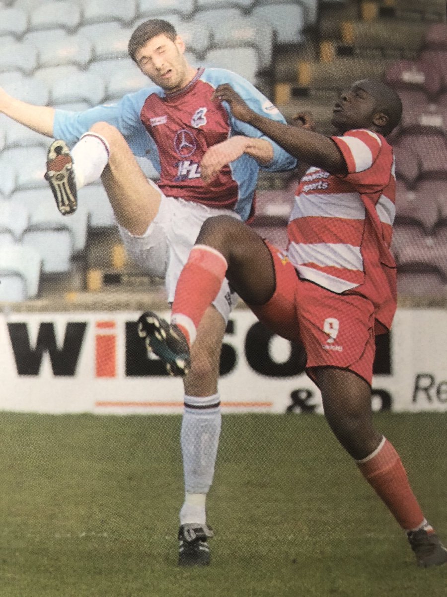 andrew_jw89's tweet image. Good thing about having lots of old material is being able to do throwbacks like this.

Here’s how it started for @DaRealAkinfenwa at Doncaster Rovers. Enjoy Saturday and congrats on a fantastic career big man! 💪 #TheBeast #LastChapter #DRFC #WWFC

Will post some more this week!