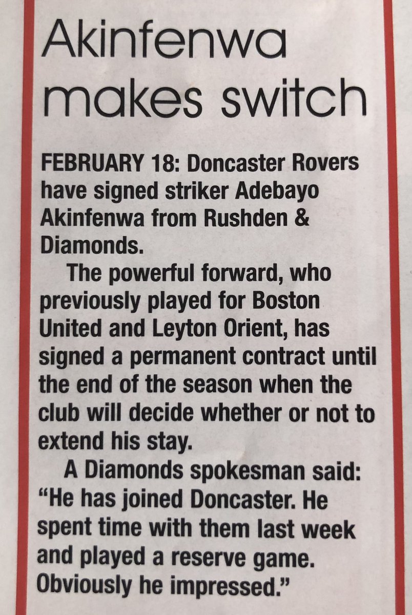 andrew_jw89's tweet image. Good thing about having lots of old material is being able to do throwbacks like this.

Here’s how it started for @DaRealAkinfenwa at Doncaster Rovers. Enjoy Saturday and congrats on a fantastic career big man! 💪 #TheBeast #LastChapter #DRFC #WWFC

Will post some more this week!