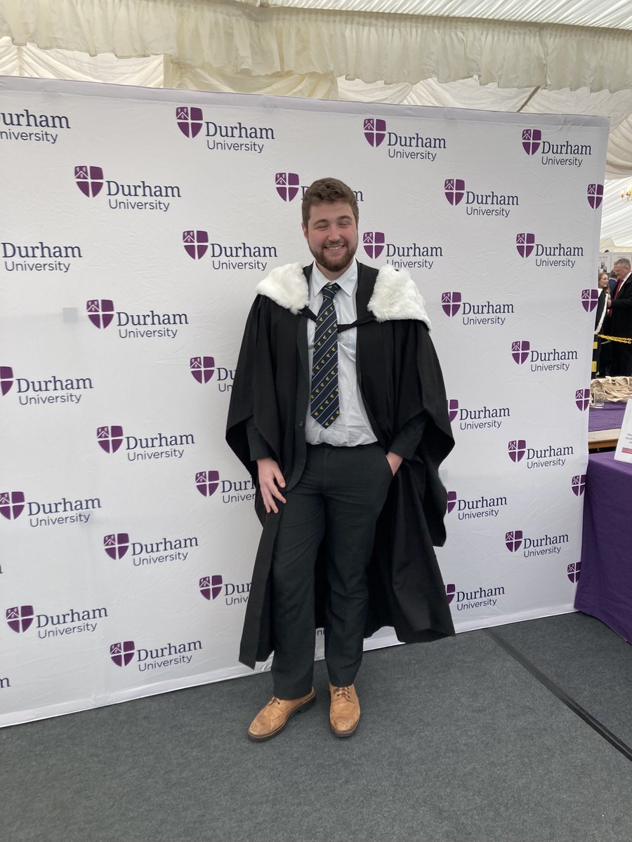 Super day today in Durham as ⁦<a href="/BenDickinson6/">Bendy</a>⁩ finally got to graduate. Congratulations son. Have a good night
