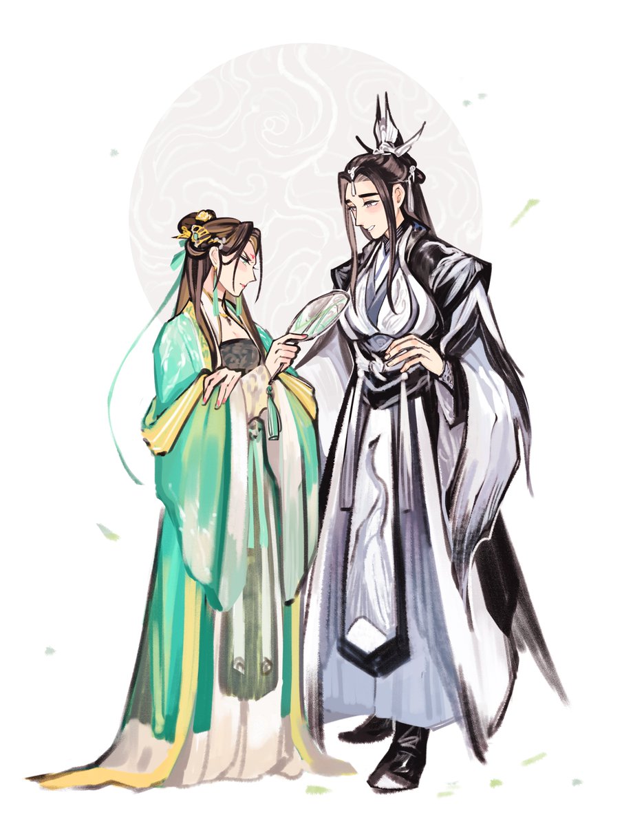 「wanted to poke at a genderbend QiJiu des」|soursoppi 👍 酸老爷在此のイラスト