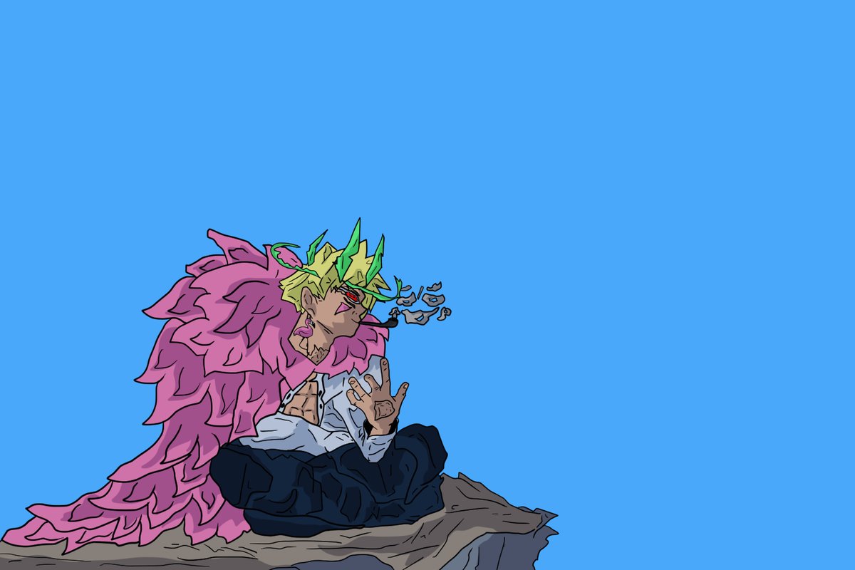 NFTSusanoo's tweet photo. "The King Bastard" 👑
Inspired in Donquixote Doflamingo 🦩
#digitalart #art #fanart https://t.co/85n4iYolw0