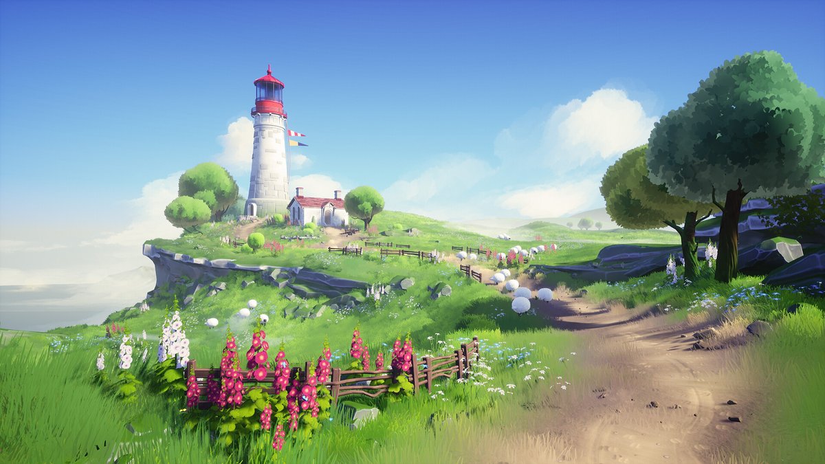 akbutea's tweet photo. Hi #VisibleWomen 
I'm Victoria, a 3D Environment Artist from Ukraine. I'm passionate about stylized art. I like to create beautiful, peaceful, and full of imaginative environments and stories behind them. 🌻🧙‍♀️

Artstation: https://t.co/3DdOWTwe0Q https://t.co/weCF35udsU