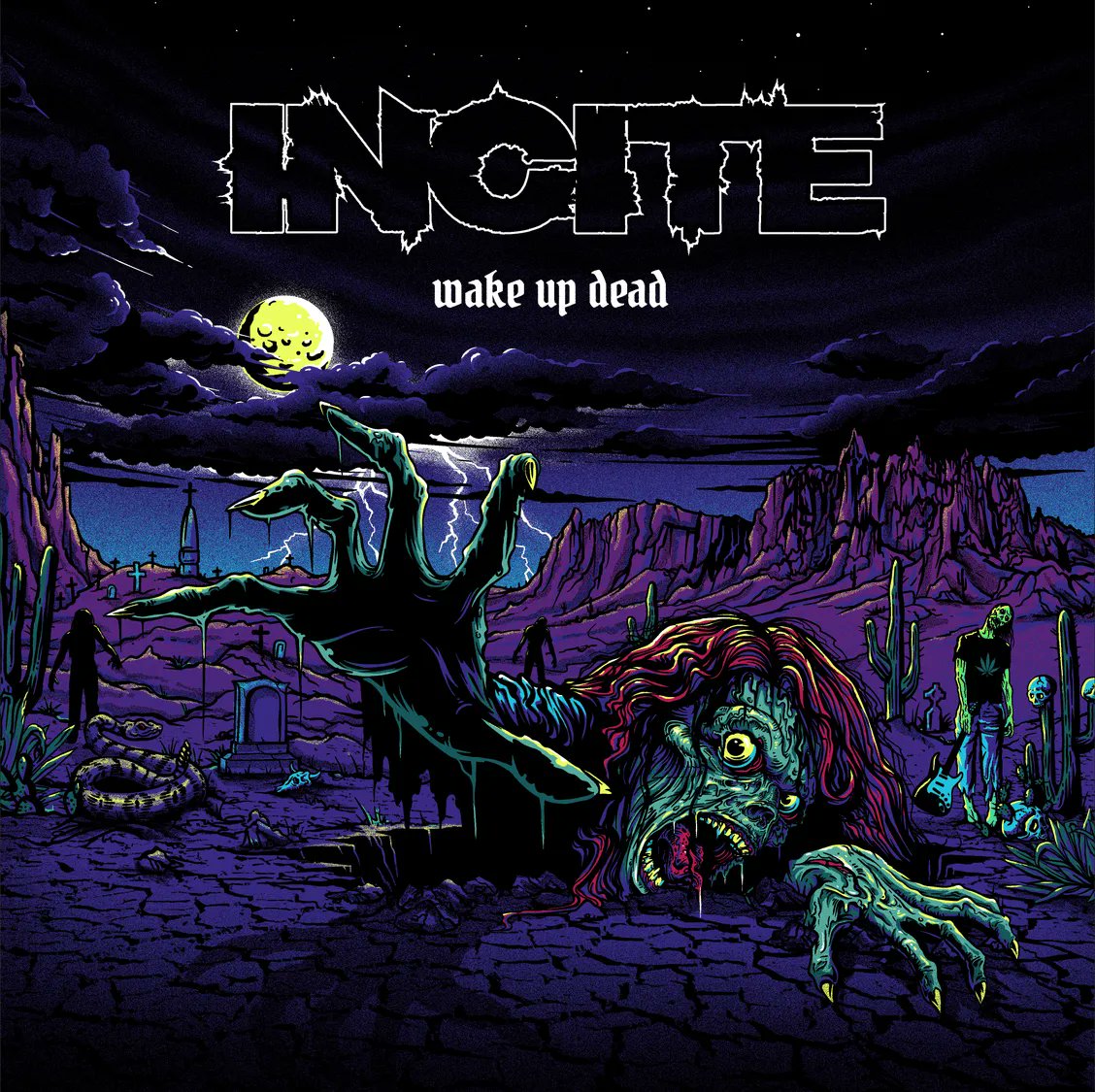 newmetalalbums1's tweet image. Groove Thrashers INCITE released their sixth studio album "Wake Up Dead" on Mar 25, 2022 via Atomic Fire Records. Any favorite tracks? #incite #inciteband #wakeupdead #thrashmetal #groovemetal #crossoverthrash #heavymetal #thrash #metalmusic #metal @INCITEband @atomicfirerec