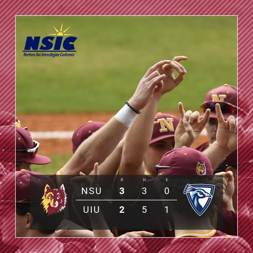 NSUWOLVES_BS's tweet photo. WOLVES WIN!!!!
Wolves get it done behind 6.1 innings from Brian Baker and a three run homerun from Jack Paulson!
Game 2 of the DH is set to start at 2:25 PM. https://t.co/V1JZIzzFC4