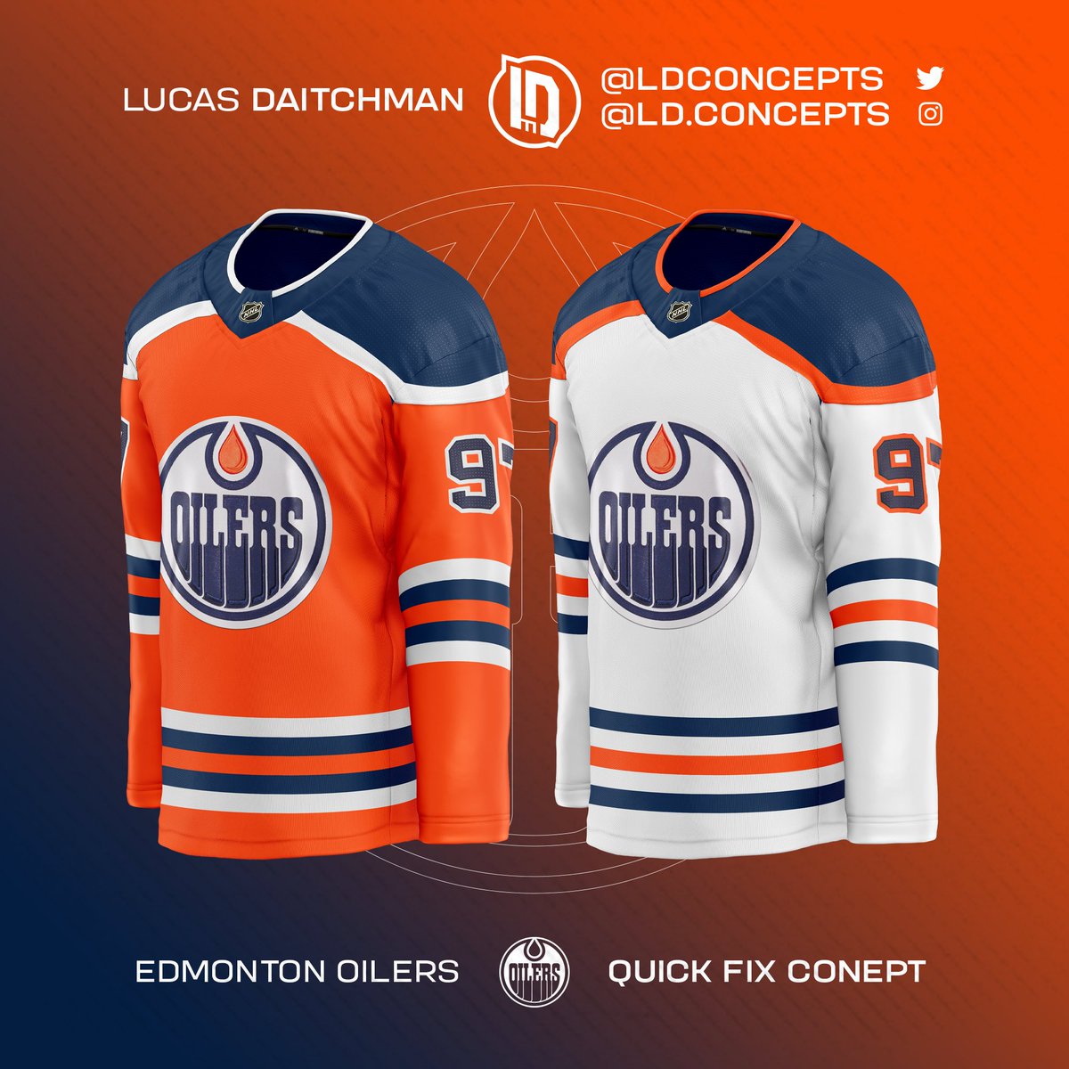 Lucas Daitchman on X: Third jersey ideas for every NHL team