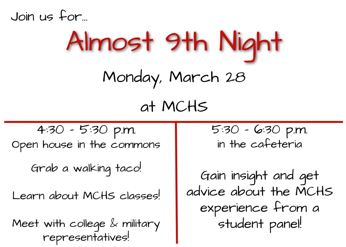 Mason City High School (@mchs_mccsd) on Twitter photo 