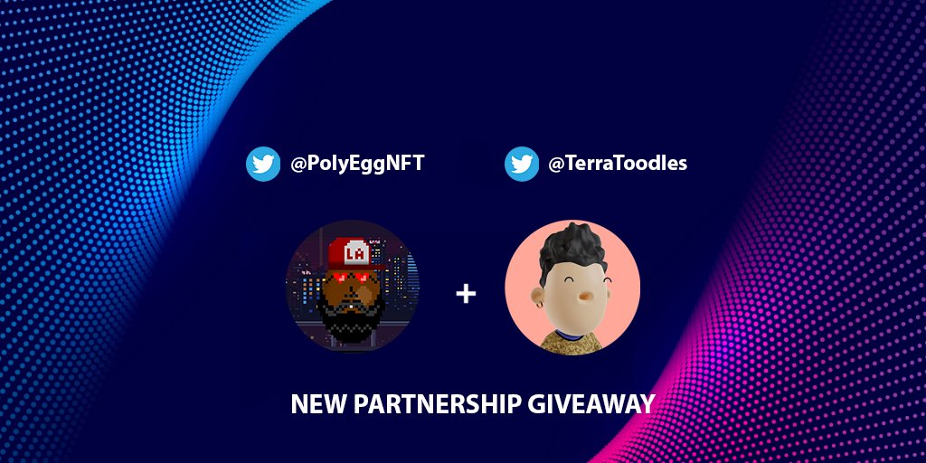 TerraToodles's tweet photo. ⭐️PolyEgg x TerraToodles #Giveaway
🎁1 TOODLES #NFT
🎁3 #PolyEgg WL SPOT

1️⃣Follow @TerraToodles
 &amp; @PolyEggNFT

2️⃣RT, like and tag two friends
3️⃣ Join discord &amp; comment your discord ID

https://t.co/br770R5p52 

https://t.co/IjkxzI1MTv

Until 03/04/2022

#LUNAtics #TerraLuna https://t.co/7EgdQCgNZw