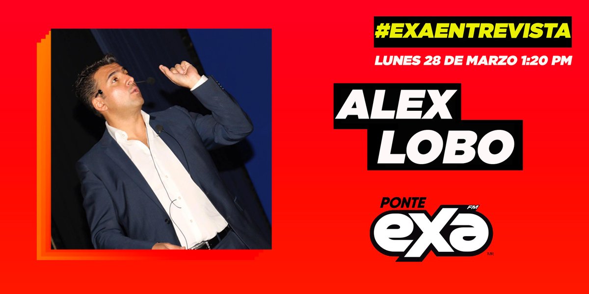 exaoaxaca's tweet photo. La #URSE Oaxaca trae para ti al conferencista internacional @alexlobomx , 😃 quien estará dando un entrenamiento digital para Negocios y Ventas, y hoy lo tenemos en #ExaEntrevista con #ChrisCortes escúchala en punto de la 1:20PM por el 98.5 FM📻 https://t.co/7nTGudBndR