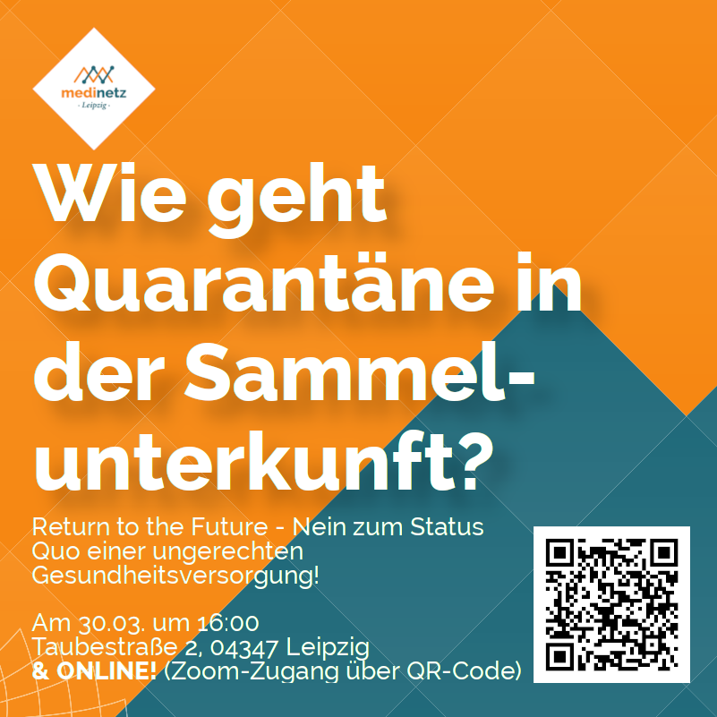 MedinetzLeipzig's tweet photo. Nur noch zwei Tage bis zu unserem Workshop mit Migranos Movement! Wir freuen uns auf euch! //
Only two days left until our workshop with Migranos Movement! We're looking forward to you! https://t.co/eDtrejtivB