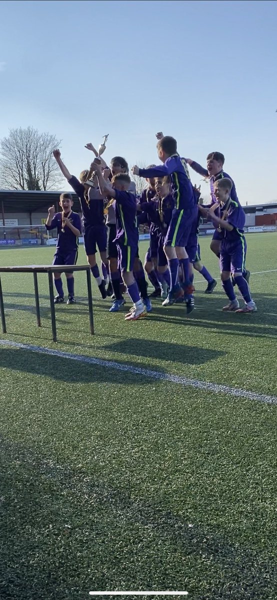 🏆⚽️ Your <a href="/FVSFA/">Forth Valley Schools FA</a> U13 Champions! What a performance to beat <a href="/SHS_PhysEd/">SHS PE</a> 6-1 in the final today! 
MacFarlane ⚽️⚽️
Smith ⚽️
McHale ⚽️
Neil ⚽️
Chuter ⚽️
MOTM - Ellis Smith 🌟
Great to see all 16 players in today’s squad playing a part with others playing a part along the way also 👏🏻