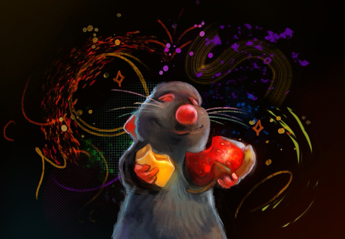 「Ratatouille doodle cause why not 」|Klokiのイラスト